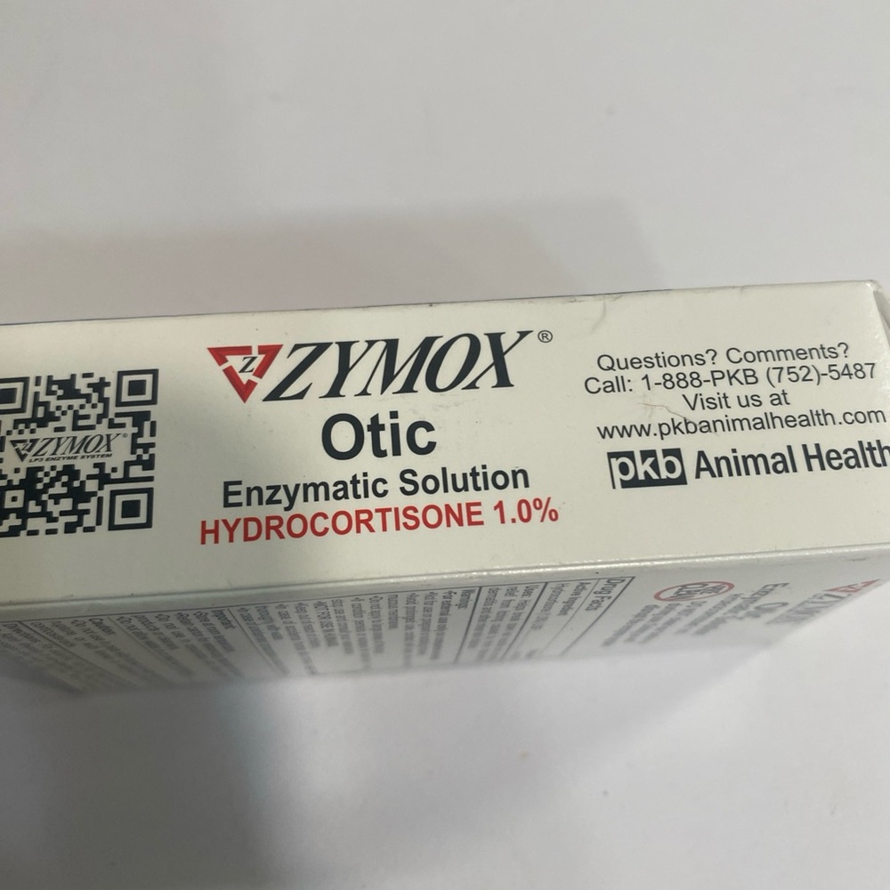 Otic Enzymatic Solution Dogs &Cats, 1% Hydrocortisone Ear Itch Relief Exp. 6/27 - Picture 5 of 5